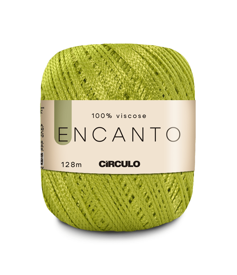 Circulo Encanto 100% Viscose Yarn for Crochet and Knitting, 128m/100g Luxurious Shine & Versatility - Leo Hobby Marketplace