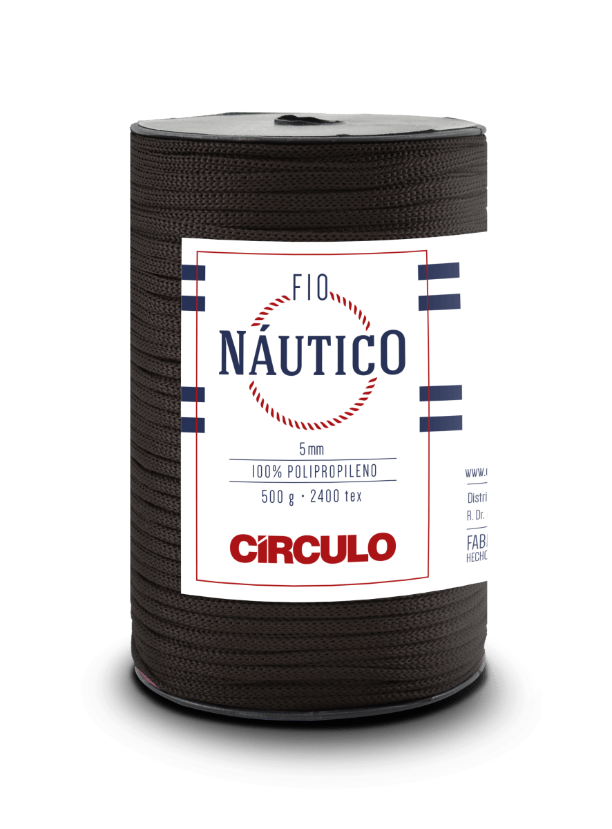 Circulo Fio Nautico 5mm Yarn for Crocheting 208m/500g - Leo Hobby