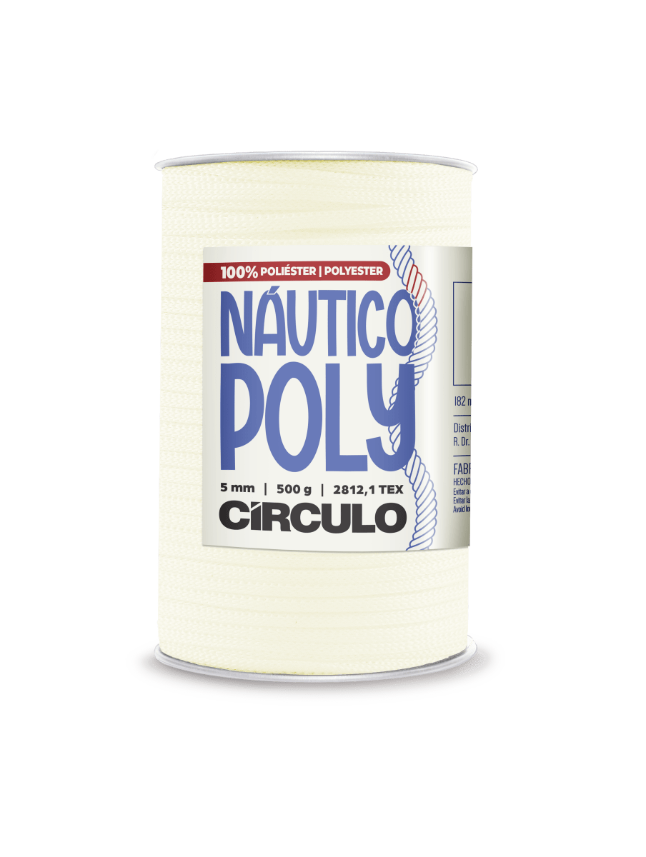 Circulo Fio Náutico Poly 5 mm – Premium Cord Yarn for Bags & Macramé - Leo Hobby