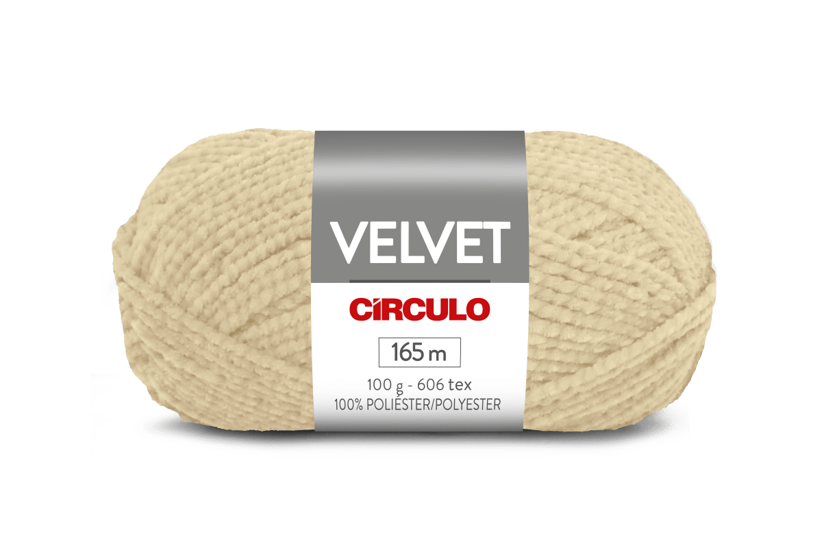 Círculo Velvet – Ultra - Soft Velvety Texture Yarn (100g) - Leo Hobby