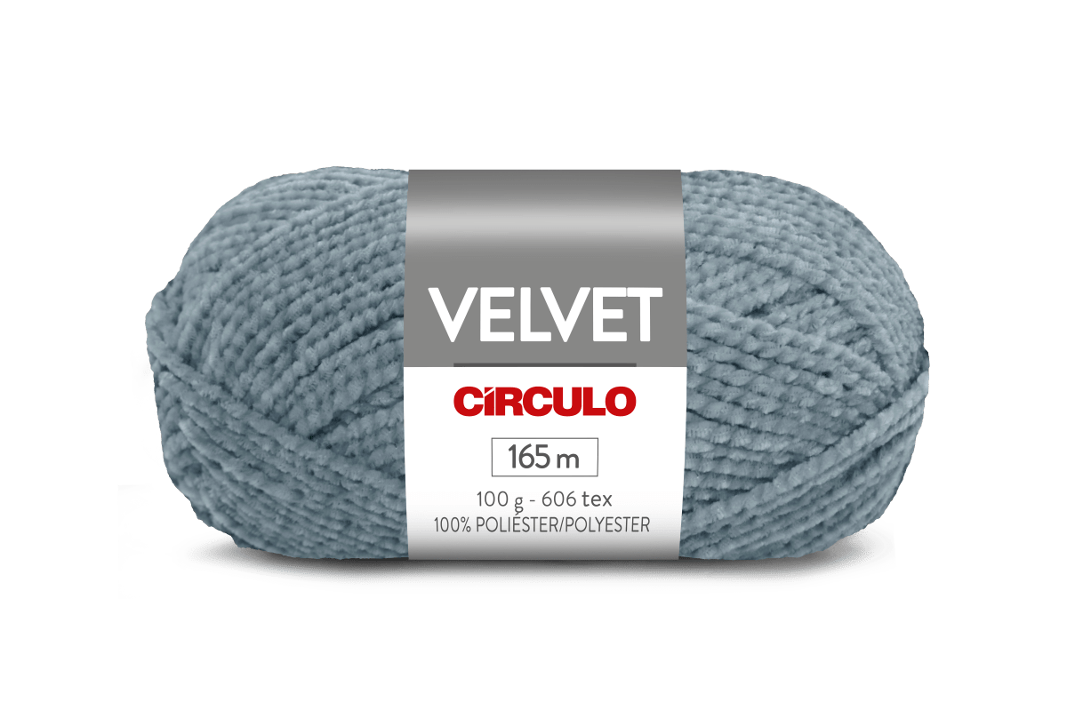 Círculo Velvet – Ultra - Soft Velvety Texture Yarn (100g) - Leo Hobby