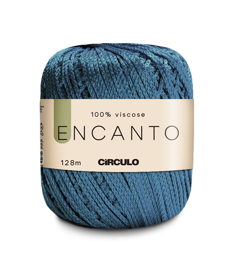 Circulo Encanto Viscose Yarn in elegant hues.