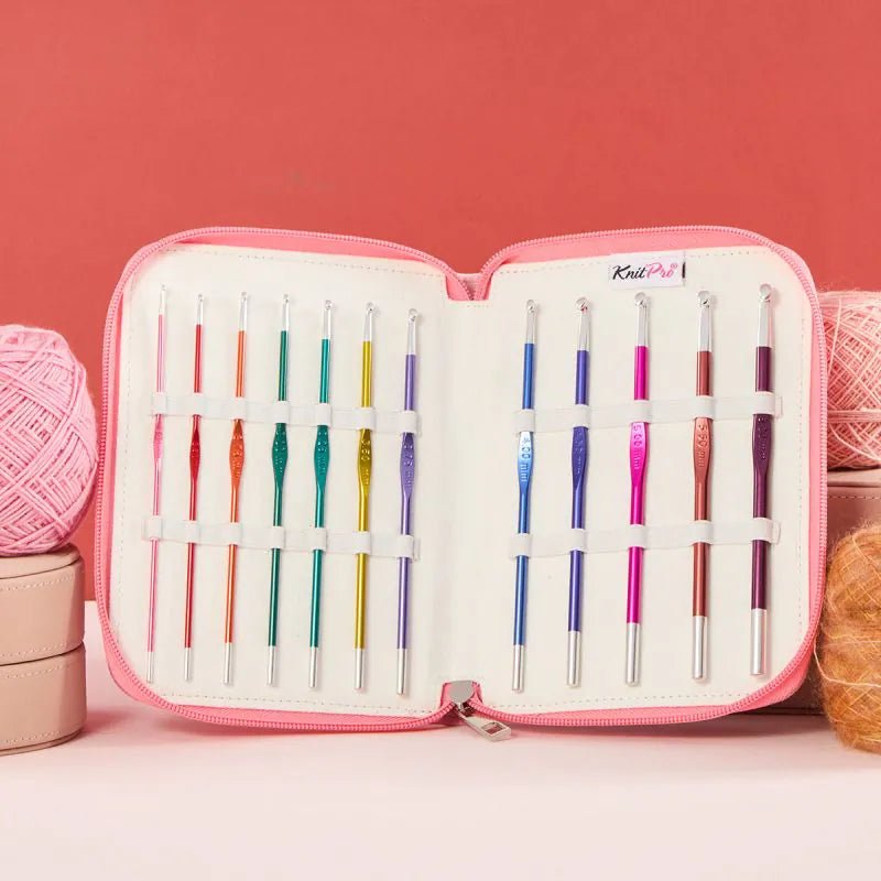 KnitPro Zing Single Ended Crochet Hook Set – Grande (47439) - Leo Hobby