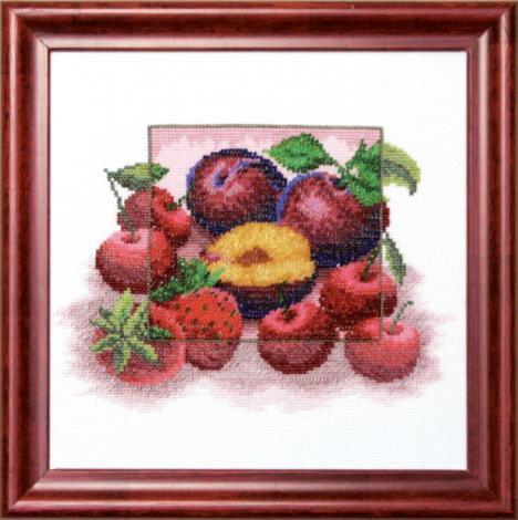 Fruits kit by Charivna Mit, mixed technique.
