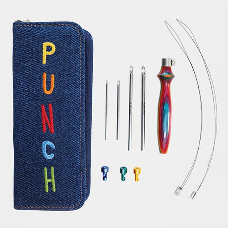 KnitPro Punch-Needle-Art The Vibrant Punch Needle Set
