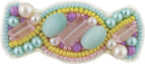 Beadwork kit for a charming Crystal Art Sweetie brooch.