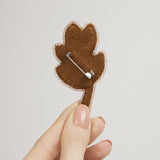 Beadwork kit for a detailed Crystal Art Olives brooch