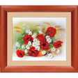 Beadwork kit Red poppies Charivna Mit
