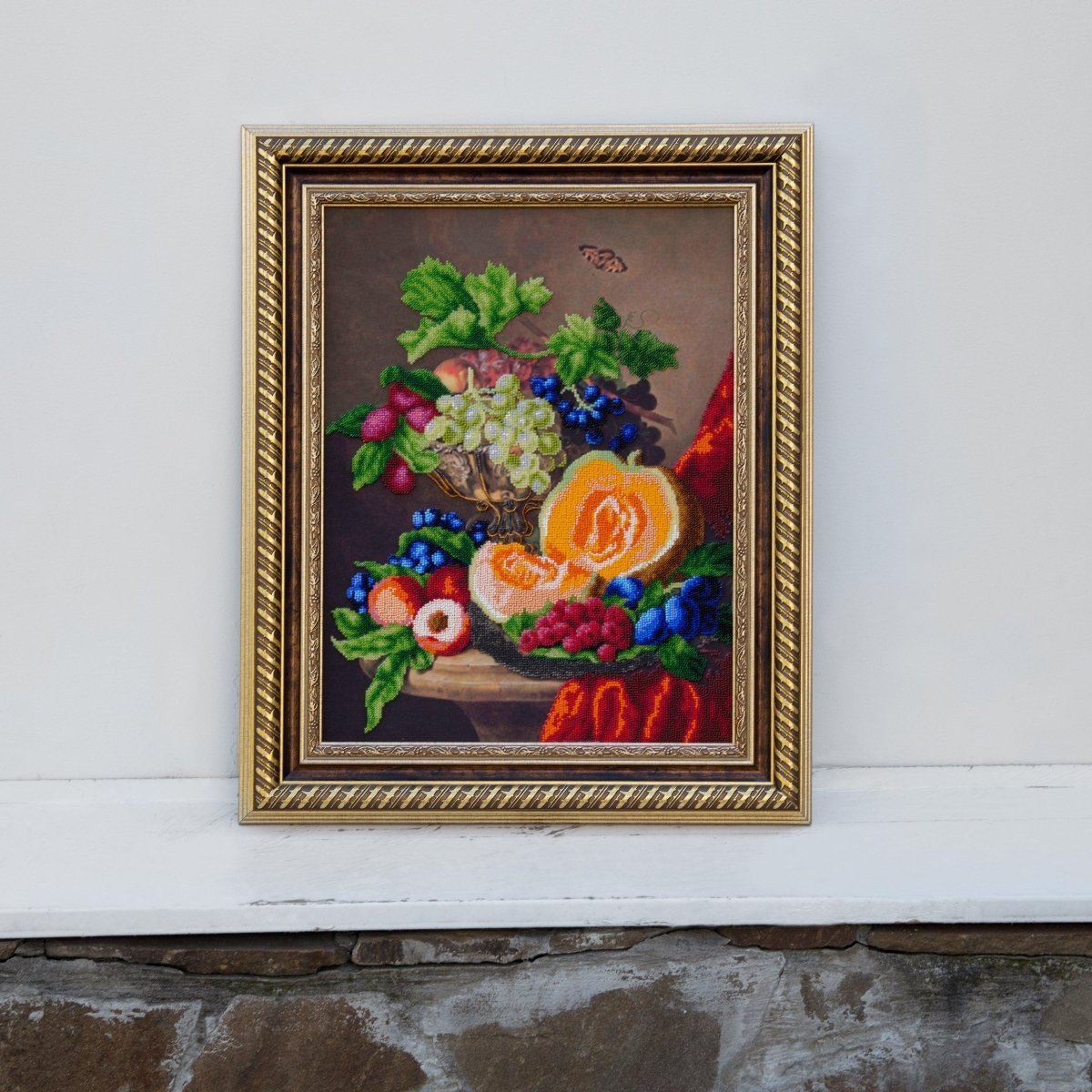 Beadwork kit Still life with pumpkin Charivna Mit