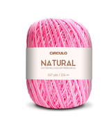 Circulo Barroco Multicolor Premium 4/6 Yarn 100% mercerized Brazilian virgin cotton for Crochet and Knitting, 226m/200g