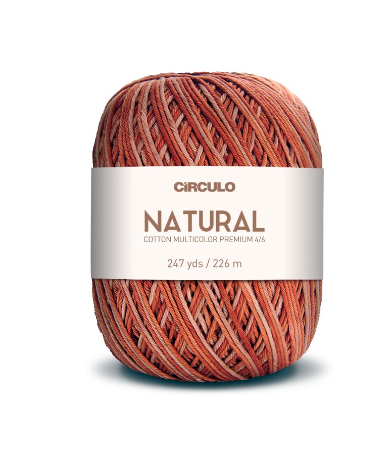 Circulo Barroco Yarn in textured crochet work.