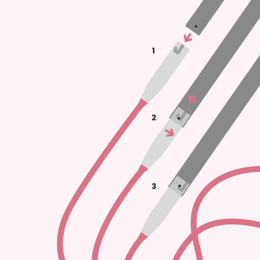 addiClick Unicorn Lace Long Set - Interchangeable Knitting Needle Kit - Leo Hobby Marketplace