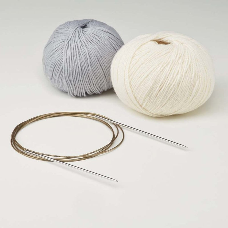 addiPremium Classic Circular Knitting Needles – Smooth Brass Tips, Gold Cable, Handcrafted in Germany - Leo Hobby Marketplace