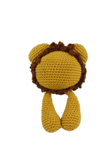 Circulo Amigurumi Crochet Kit - Lovey Blanket - All Included, Easy Instructions - Crochet Set for Intermediate - Animal Crochet Kit, Premium Amigurumi Yarn for Crocheting - Lion - Leo Hobby