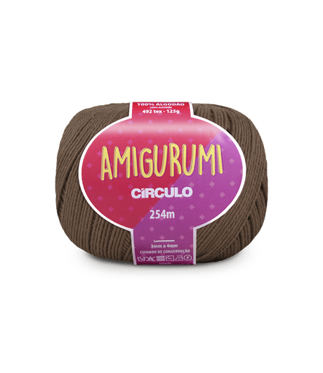 Circulo Amigurumi (EXP) 100% Cotton Yarn for Crochet and Knitting, 254m/125g - Leo Hobby
