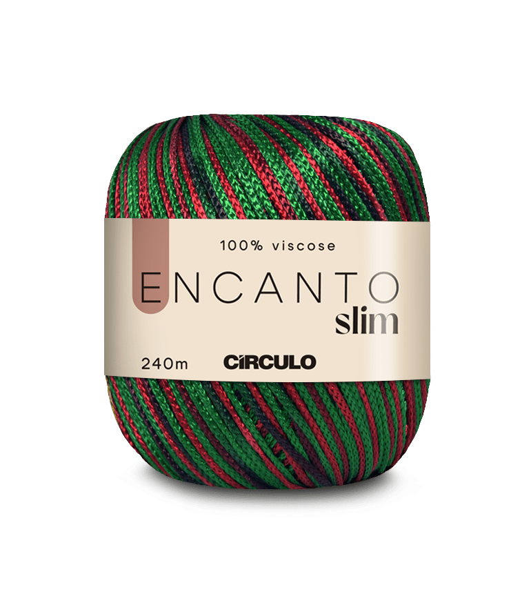 Circulo Encanto 100% Viscose Yarn for Crochet and Knitting, 128m/100g Luxurious Shine & Versatility - Leo Hobby