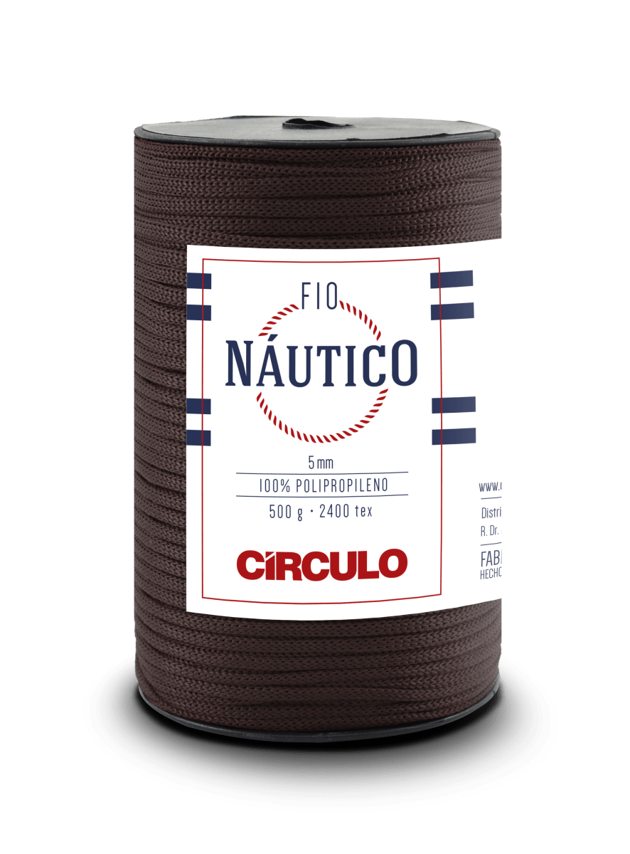 Circulo Fio Nautico 5mm Yarn for Crocheting 208m/500g - Leo Hobby