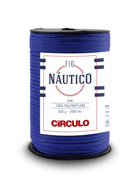 Circulo Fio Nautico 5mm Yarn for Crocheting 208m/500g - Leo Hobby