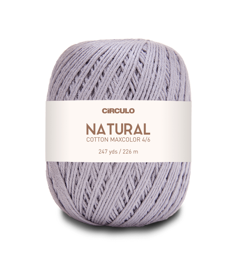 Circulo Natural Cotton Maxcolor (Barroco) 4/6 100% Cotton Yarn for Crochet and Knitting, 226m/200g - Leo Hobby Marketplace