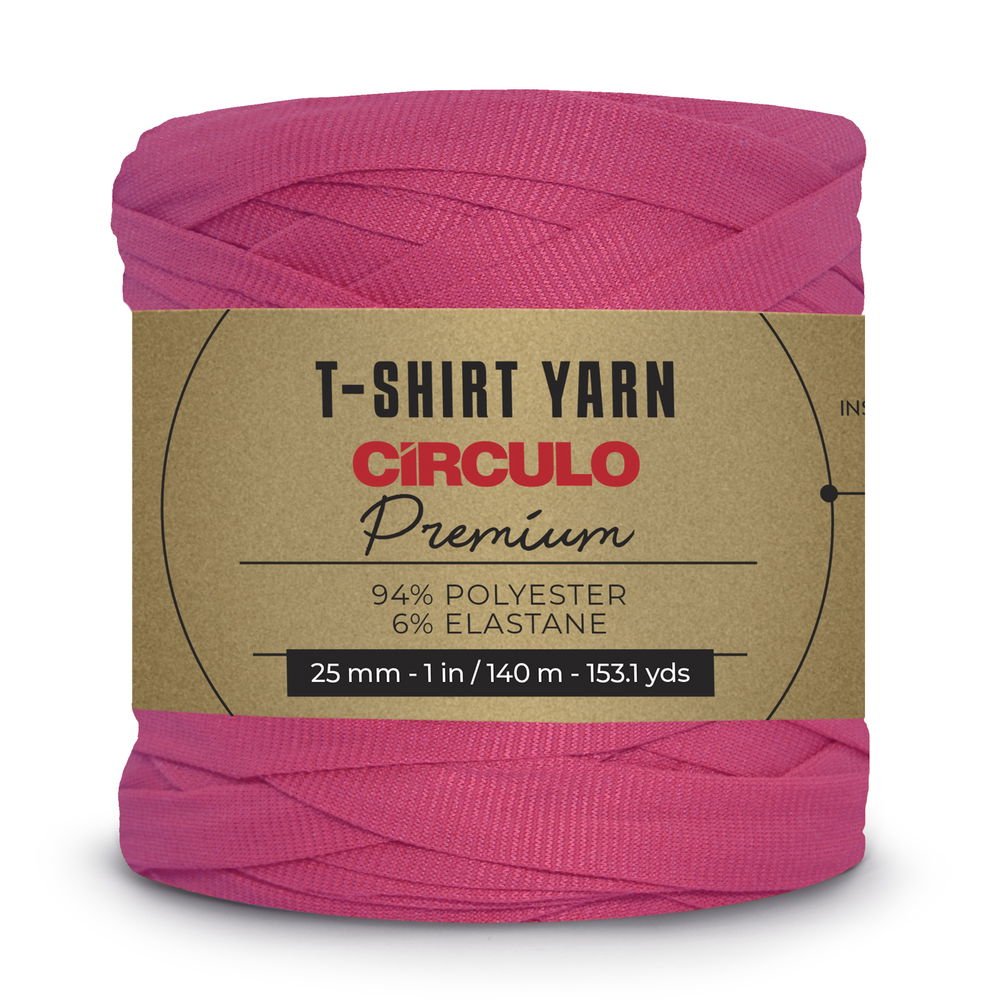 Circulo Premium T-shirt Yarn for Crocheting and Knitting, Bulk Yarn 140m/270g - Leo Hobby Marketplace