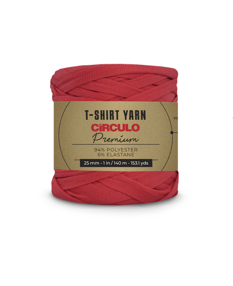 Circulo Premium T-shirt Yarn for Crocheting and Knitting, Bulk Yarn 140m/270g - Leo Hobby