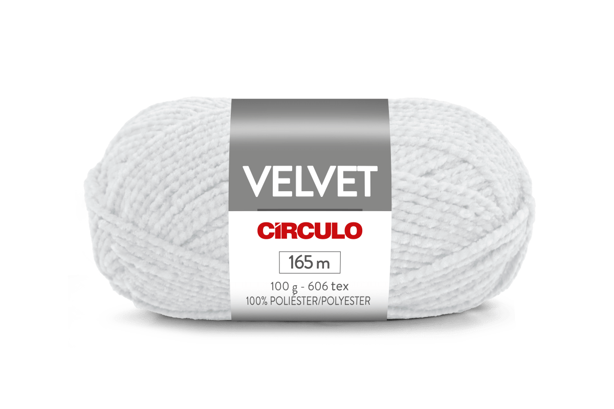 Círculo Velvet – Ultra - Soft Velvety Texture Yarn (100g) - Leo Hobby