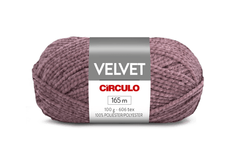 Círculo Velvet – Ultra - Soft Velvety Texture Yarn (100g) - Leo Hobby