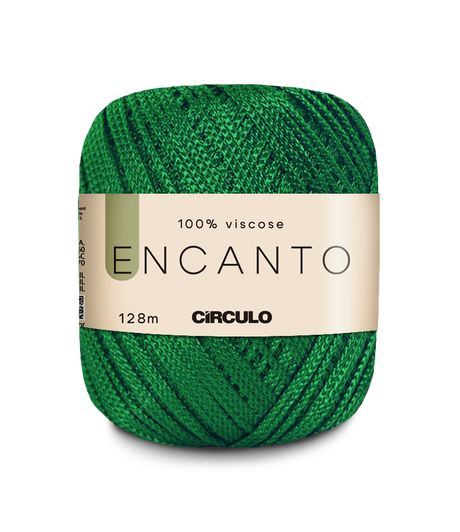 Circulo Encanto 100% Viscose Yarn for Crochet and Knitting, 128m/100g Luxurious Shine & Versatility