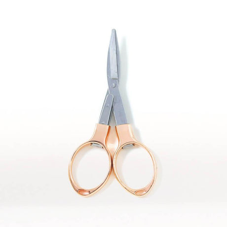KnitPro Utility Tools Rose Gold Folding Scissors