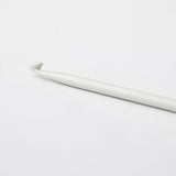 Sleek KnitPro Grey Hook with black accent.