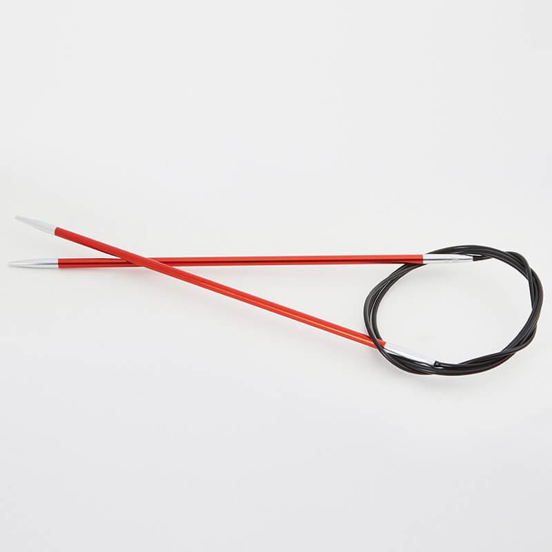 Stylish KnitPro Zing Fixed Circular Needles
