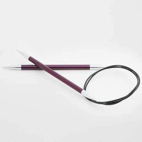 Zing Fixed Circular Needles by KnitPro, range of lengths