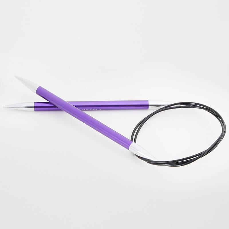 KnitPro Zing Fixed Circular Needles, smooth and elegant